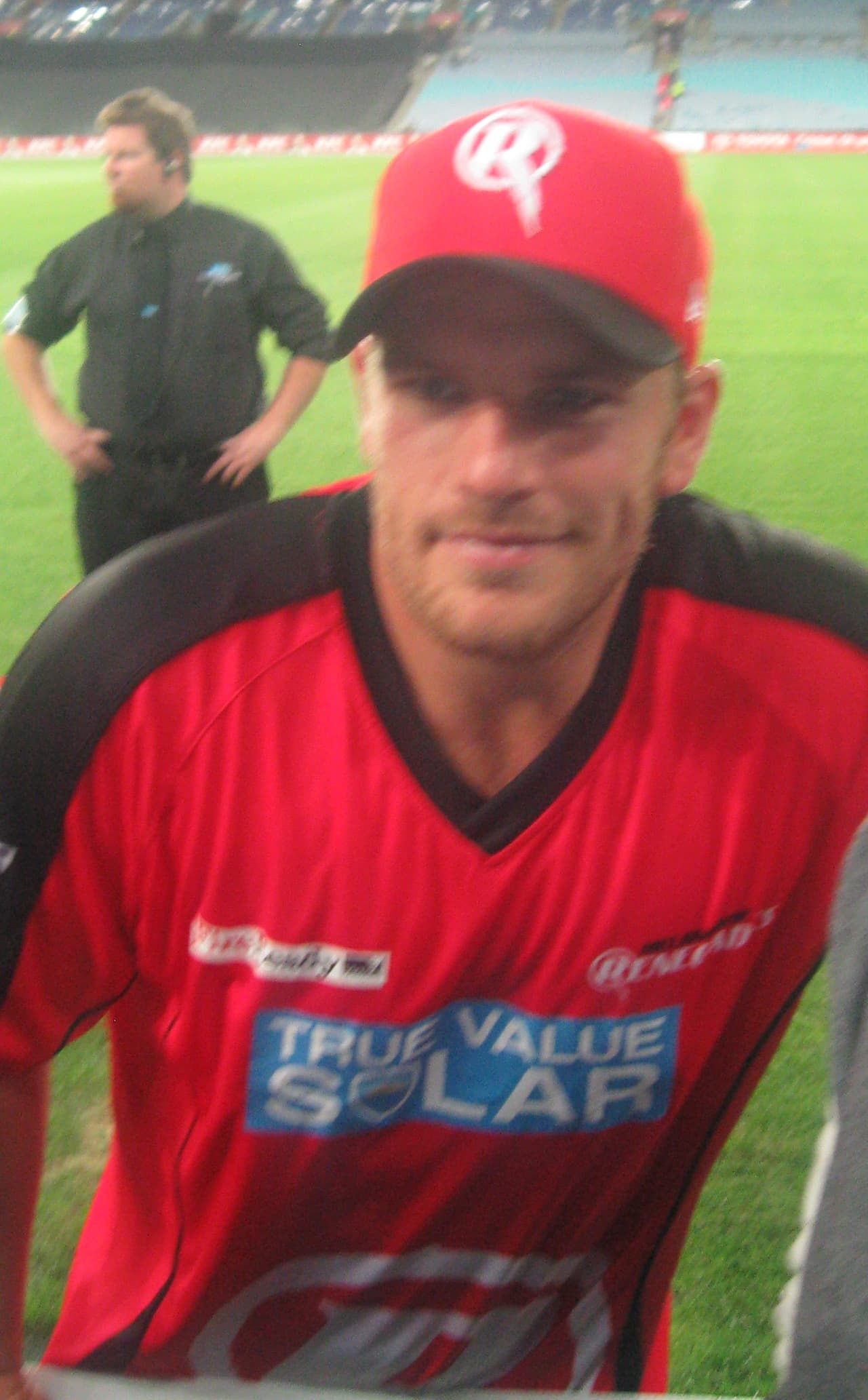 Photograph of Aaron Finch