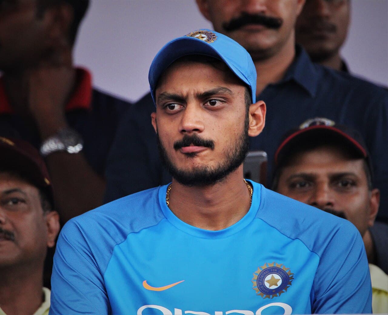 Photograph of Axar Patel