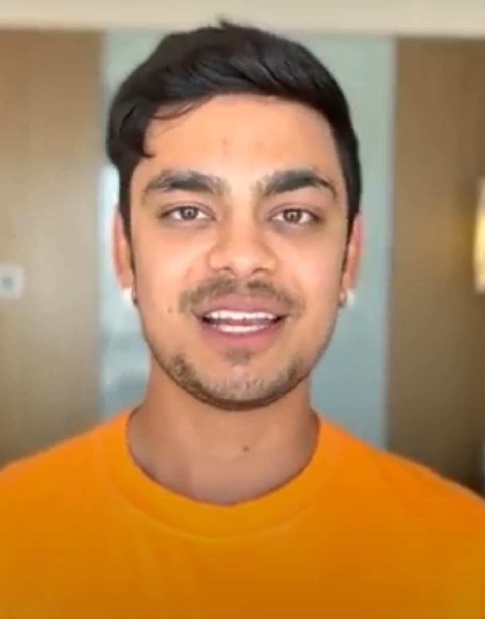 Photograph of Ishan Kishan