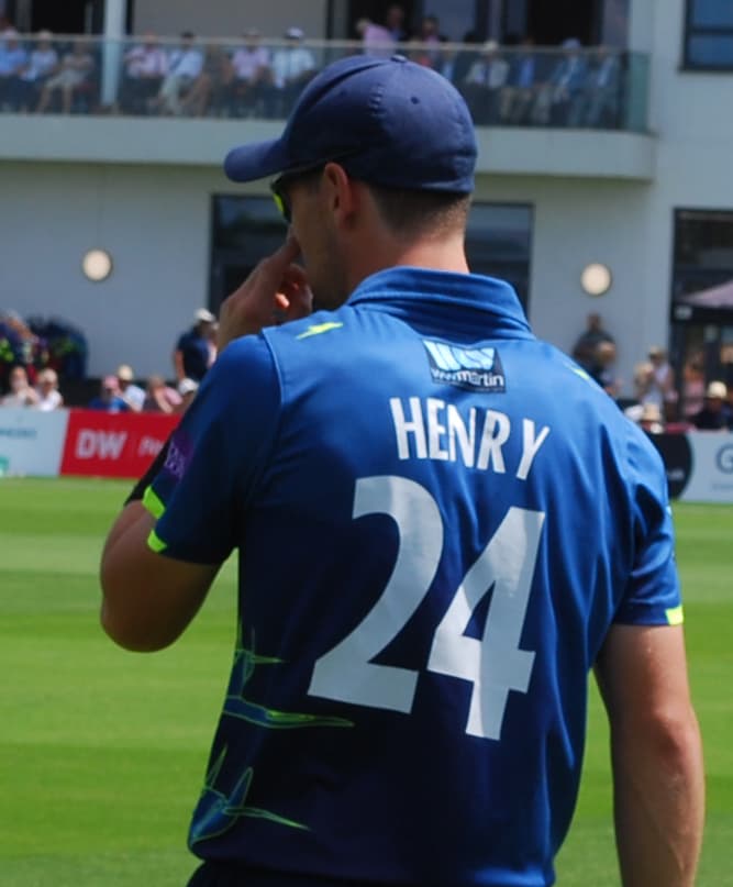 Photograph of Matt Henry