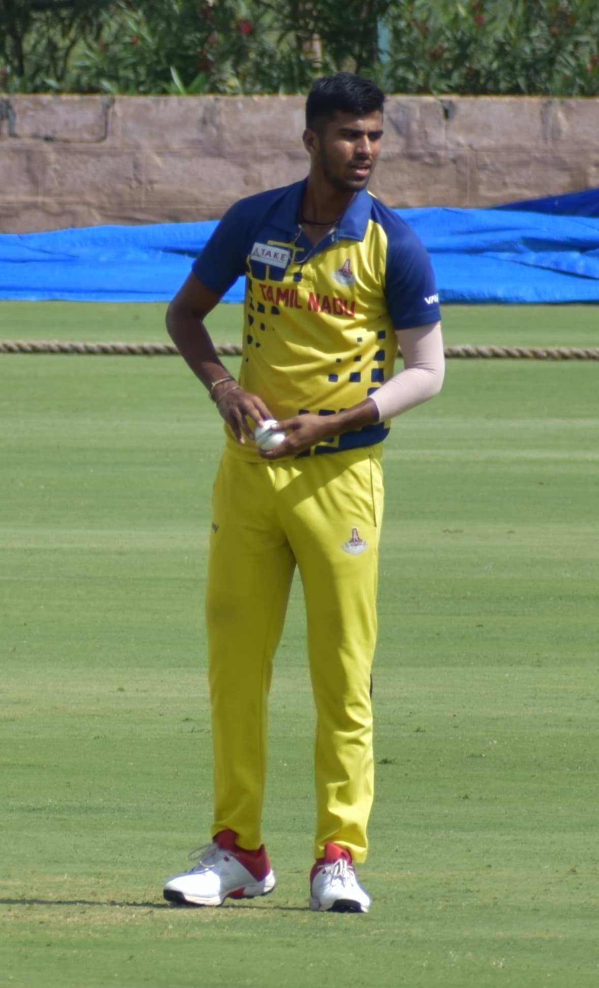 Photograph of Washington Sundar